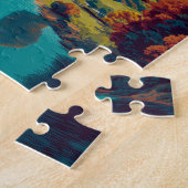 Delaware Water Gap Vintage Travel Legpuzzel (Zijkant)