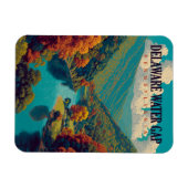 Delaware Water Gap Vintage Travel Magneet (Horizontaal)
