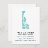 DELAWARE We hebben het nieuwe adres Nieuw startpun Briefkaart (Voorkant / Achterkant)