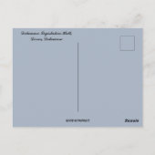 Delaware Wetgevende Hall Dover Delaware Briefkaart (Achterkant)