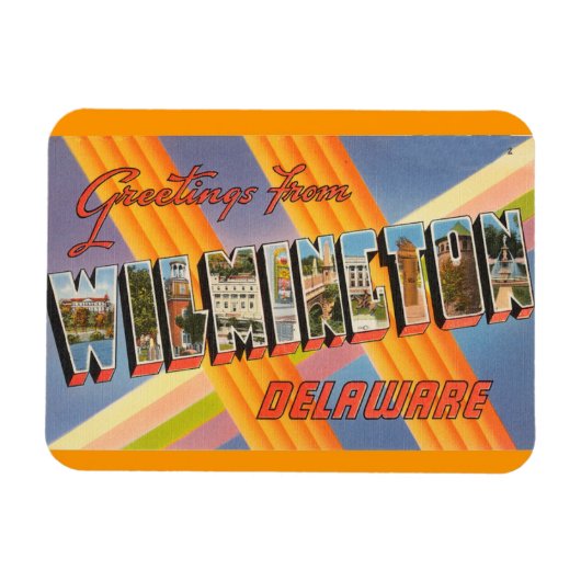 Delaware, Wilmington magneet (Horizontaal)