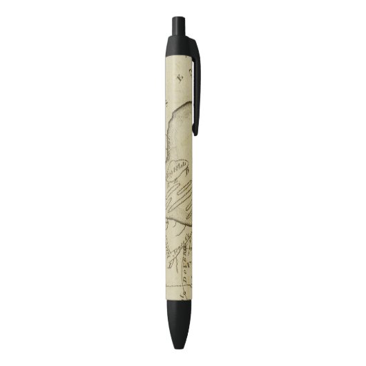 Delaware Zwarte Inkt Pen (Achterkant (Verticaal))