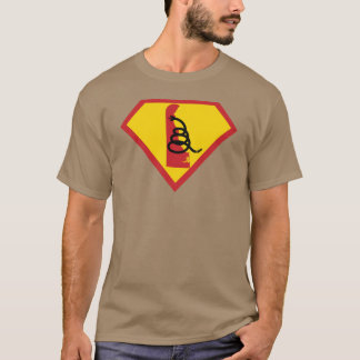 DELAWAREAANSE SCHILD Vrijheid Is De Supermacht Mod T-shirt