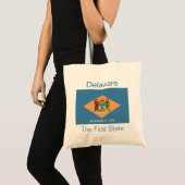 Delawarean Flag Bag Tote Bag (Voorkant (product))