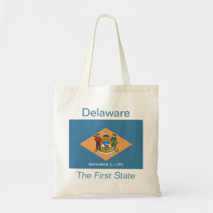 Delawarean Flag Bag Tote Bag