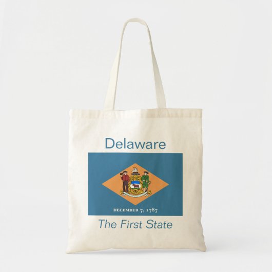 Delawarean Flag Bag Tote Bag (Voorkant)