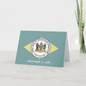 Delawarean Flag & Seal, Delaware Kaart (Voorkant)