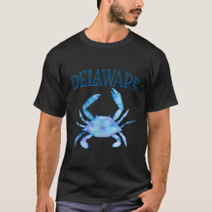 Delaware's prachtige blauwe krab Delaware T-shirt