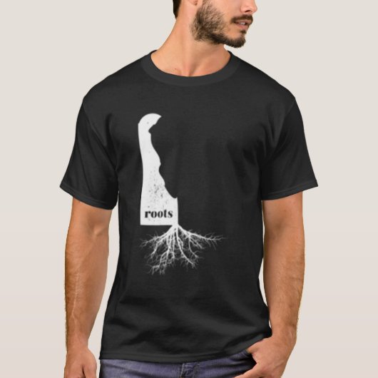 Delaware's Roots State Love T-shirt (Voorkant)
