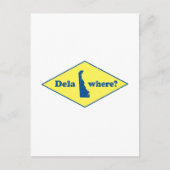 Delawhere?  Delaware Briefkaart (Voorkant)