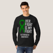 Delayed Gastric Emptying Her Fight Is My Fight Gas T-shirt (Voorkant volledig)
