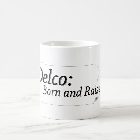 Delco Born en Raised Koffiemok (Center)