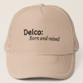 Delco Born en Raised Trucker Pet (Voorkant)