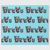 delco Christmas Cadeaupapier (Vlak)