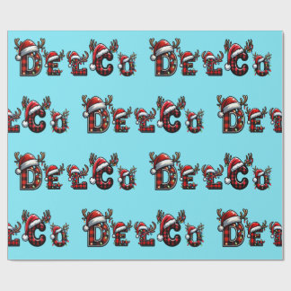 delco Christmas Cadeaupapier