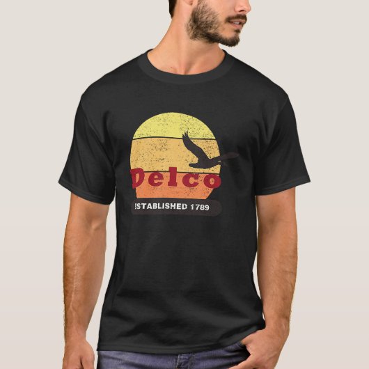 Delco Est 1789 Goose, verhit T-shirt (Voorkant)