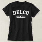 Delco Est. 1789 T-shirt (Design voorkant)