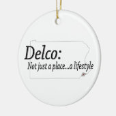 Delco Lifestyle Keramisch Ornament (Links)