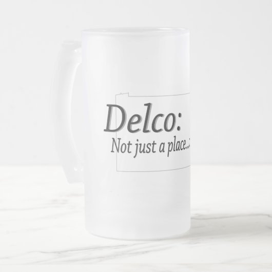 Delco Lifestyle Matglas Bierpul (Voorkant links)