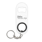 Delco Lifestyle Mini Flessenopener (Voorkant)