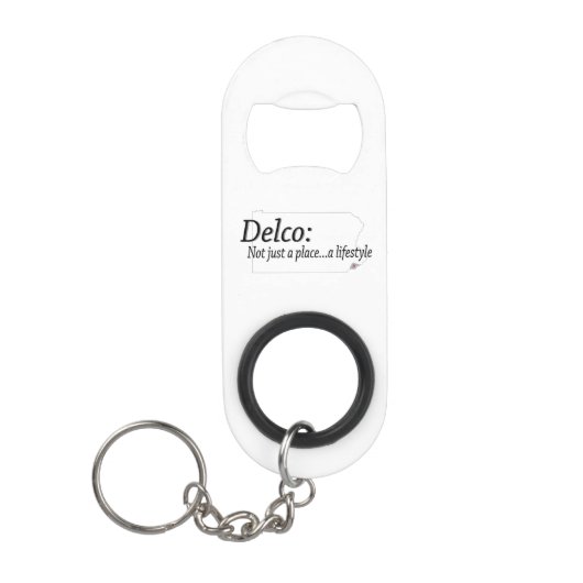 Delco Lifestyle Mini Flessenopener (Voorkant)