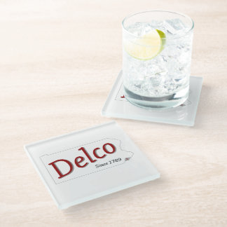 DELCO (R) sinds 1789 Glazen Onderzetter