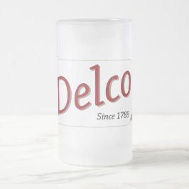 DELCO (R) sinds 1789 Matglas Bierpul