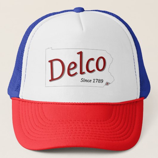 DELCO (R) sinds 1789 Trucker Pet (Voorkant)