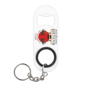 Delco Summer plant strand en bier langs de kust Mini Flessenopener