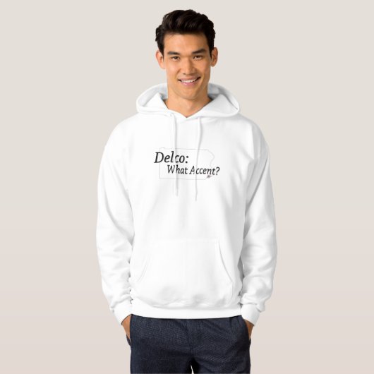 Delco wat accent hoodie (Voorkant volledig)