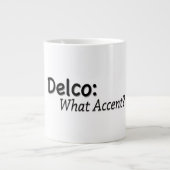 Delco What Accent? Grote Koffiekop (Voorkant)