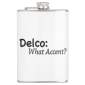 Delco What Accent? Heupfles (Voorkant)