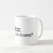 Delco What Accent? Koffiemok (Voorkant rechts)