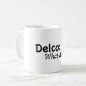 Delco What Accent? Koffiemok (Voorkant links)