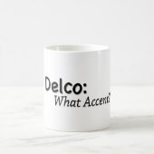 Delco What Accent? Koffiemok (Center)