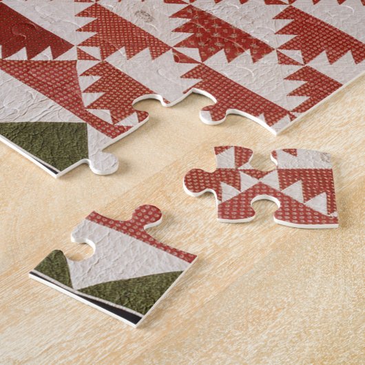 Delectable bergen quilt legpuzzel (Zijkant)