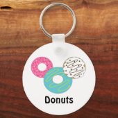 Delectable Donuts Sleutelhanger (Voorkant)