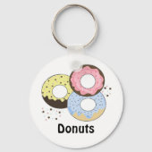 Delectable Donuts Sleutelhanger (Voorkant)
