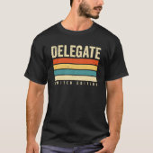 Delegate Limited Edition T-shirt (Voorkant)