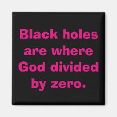 Delen door Zero Wiskunde Magnet (Voorkant)