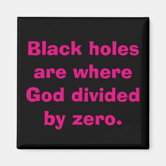 Delen door Zero Wiskunde Magnet (Voorkant)