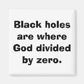 Delen door Zero Wiskunde Magnet (Voorkant)