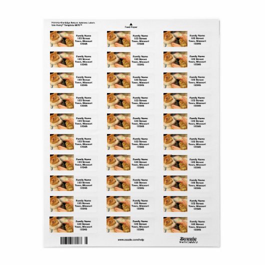 Delen Etiket (Full Sheet)