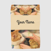 Delen Golfhanddoek (Voorkant)