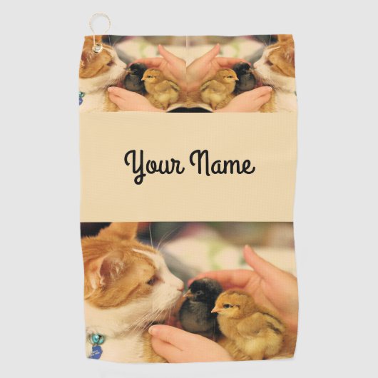 Delen Golfhanddoek (Voorkant)