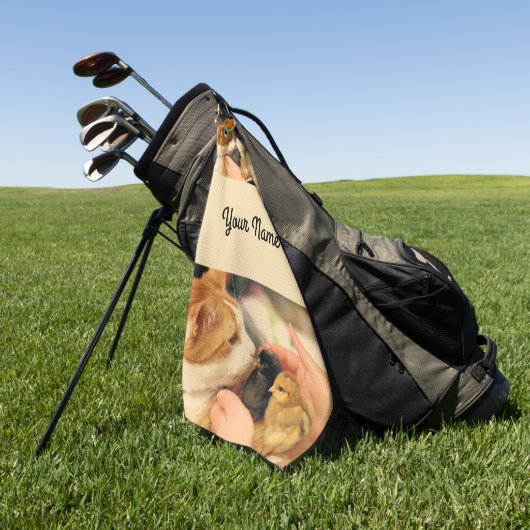 Delen Golfhanddoek (Groen)