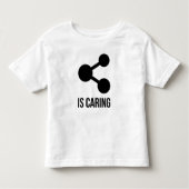 Delen is Caring T-Shirt (Voorkant)