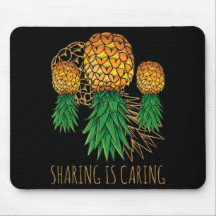 Delen Is Zorgen Ananas Hawaï Fruit Zomer Muismat