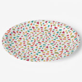 Delen - kleuren 02 papieren bordje (Gekanteld)