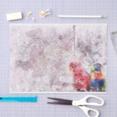 Delen met textuur tissuepapier (Craft)